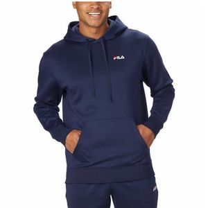 Fila Men’s Performance Sweatshirt Activewear Hoodie Size XXL 2XL Navy Blue NWT